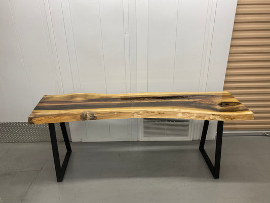 Rainbow Poplar Console Table
